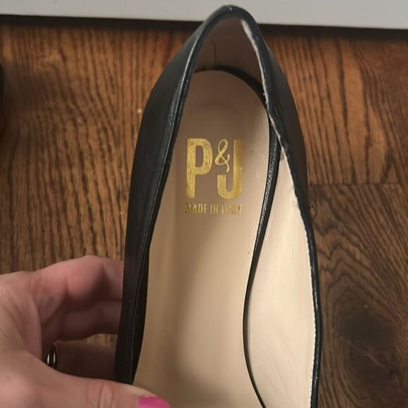 P&J JOURNAL BLACK Designer Women's Loafers New without Box Size 12.5 - Picture 7 of 7